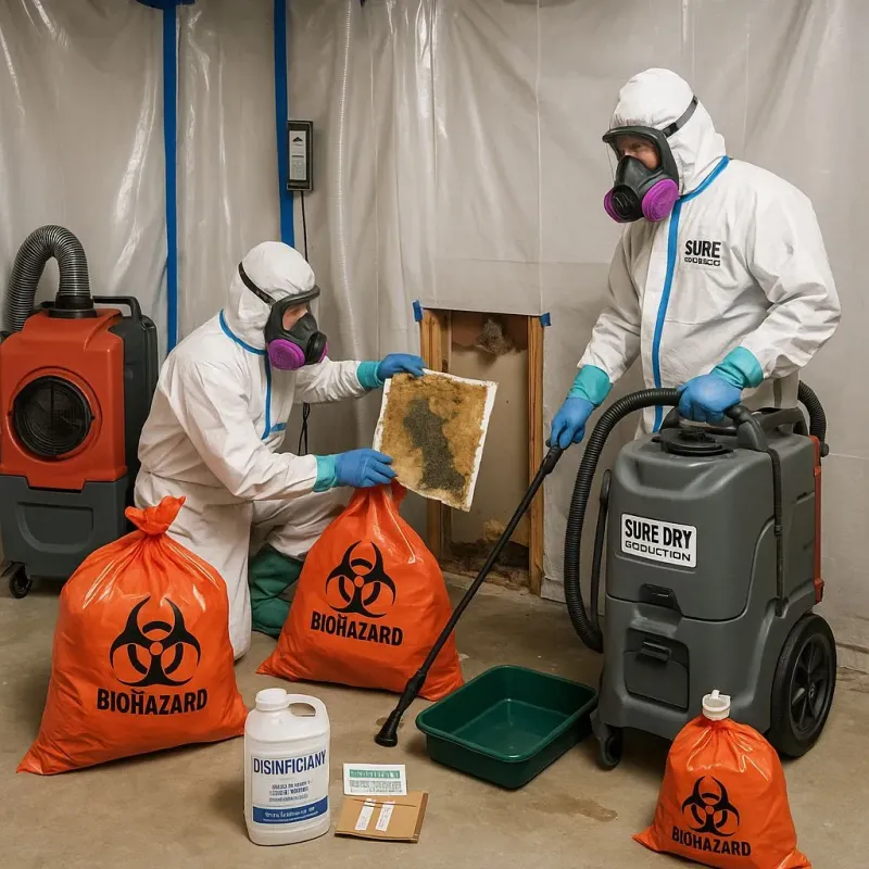 Contaminated Water Handling Protocols process in Delafield, WI