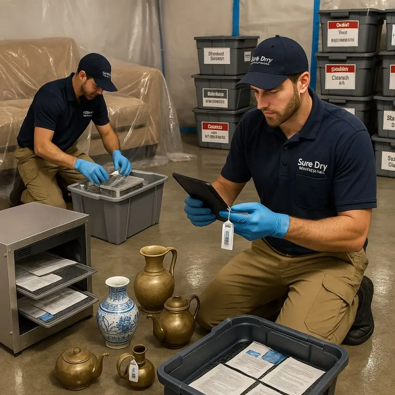 Content Protection and Restoration process in Delafield, WI
